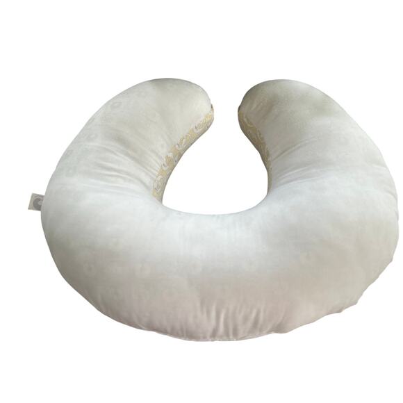 Boppy Grey & White Diamond Baby Nursing & Tummy Time Pillow - Picture 3 of 9